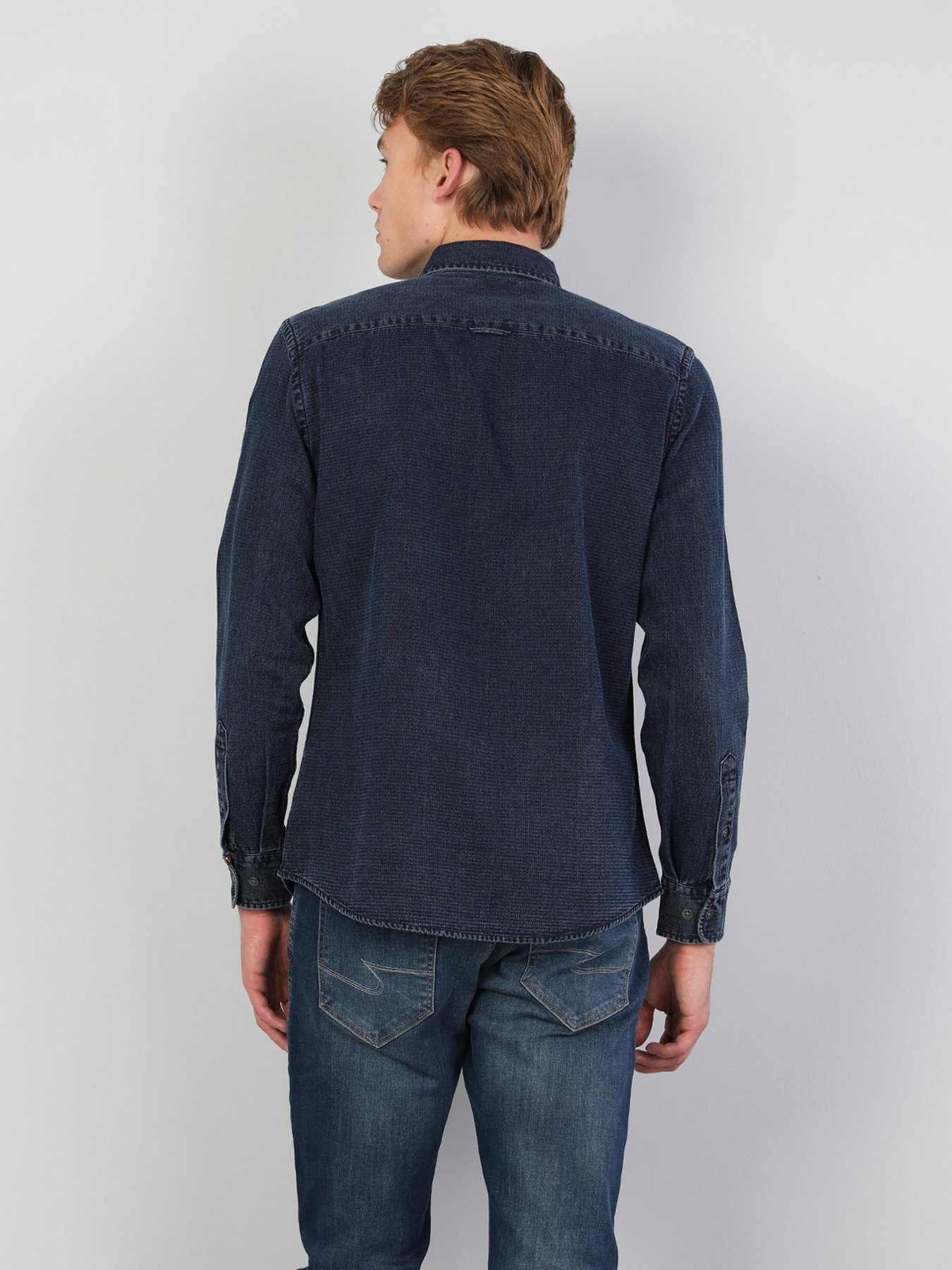 Рубашка повседневная Colin’s модель CL1047137INV Рубашка повседневная Colin’s модель CL1047137INV Фото