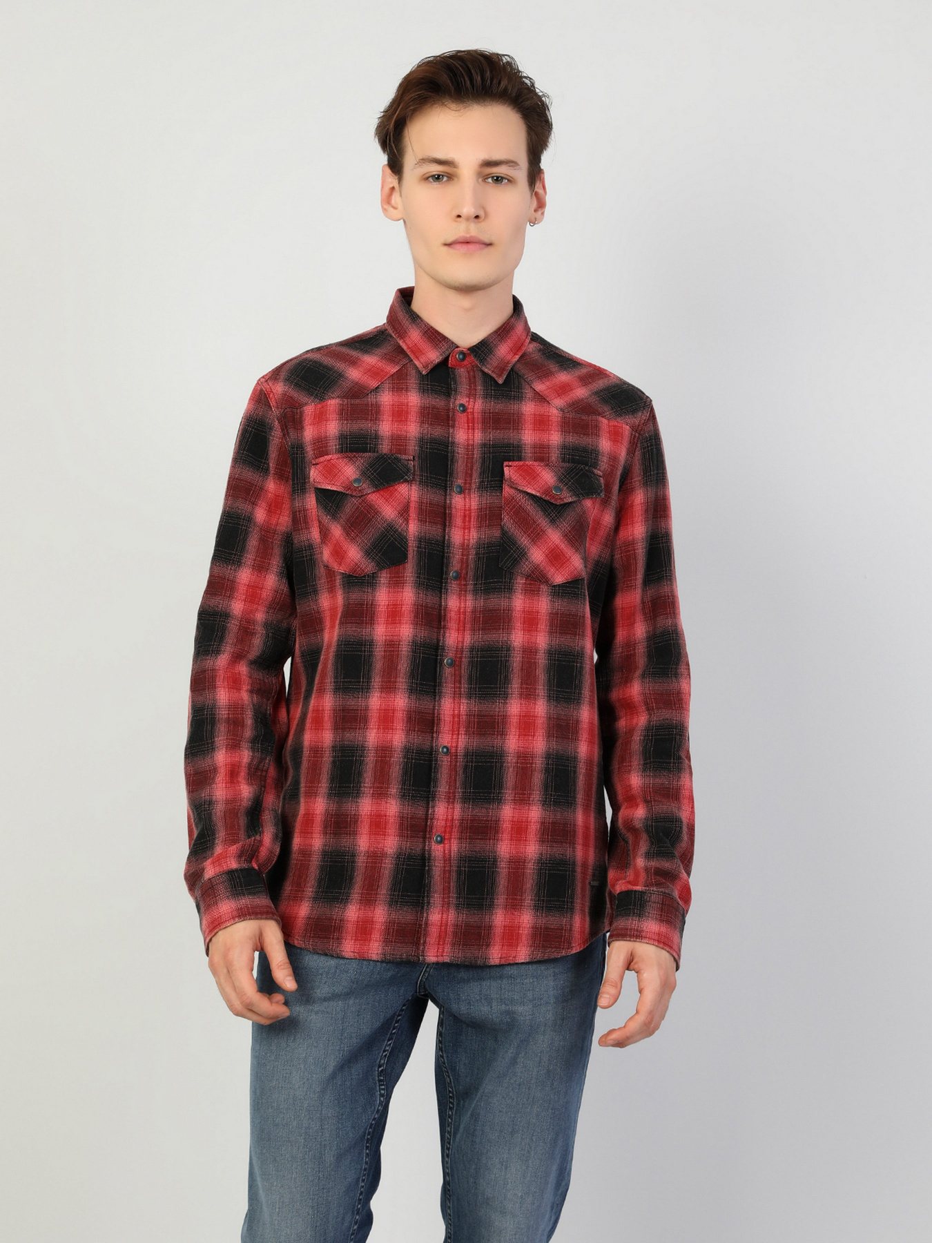Рубашка Colin’s модель CL1047138RED Фото