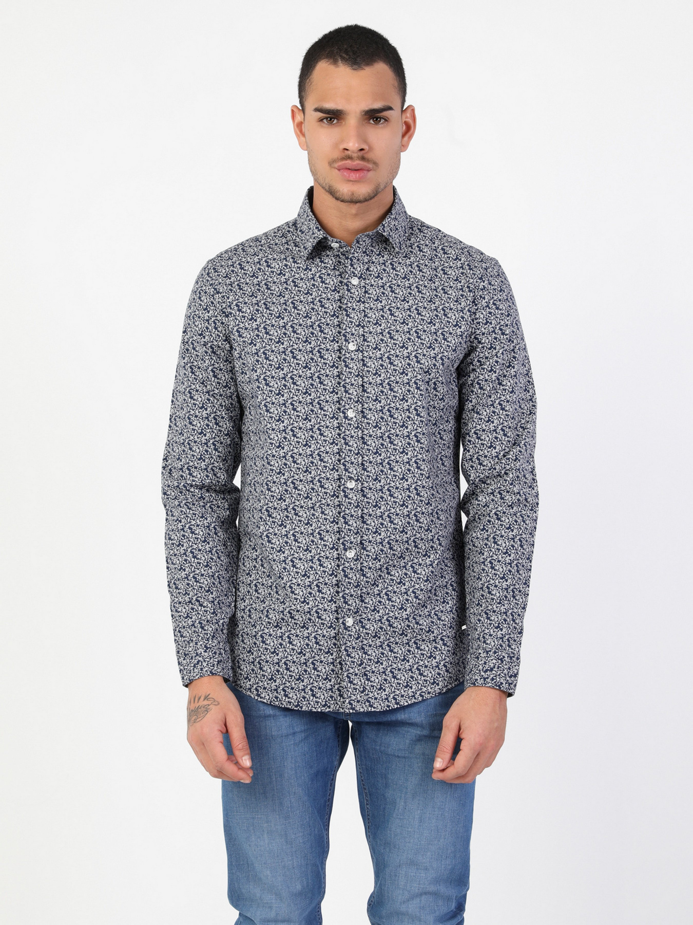 Рубашка повседневная Colin’s модель CL1047139INV Фото