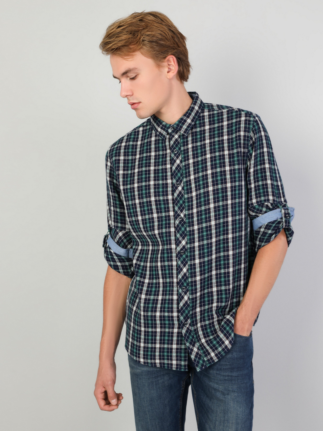 Рубашка Colin’s модель CL1047146NAV Фото