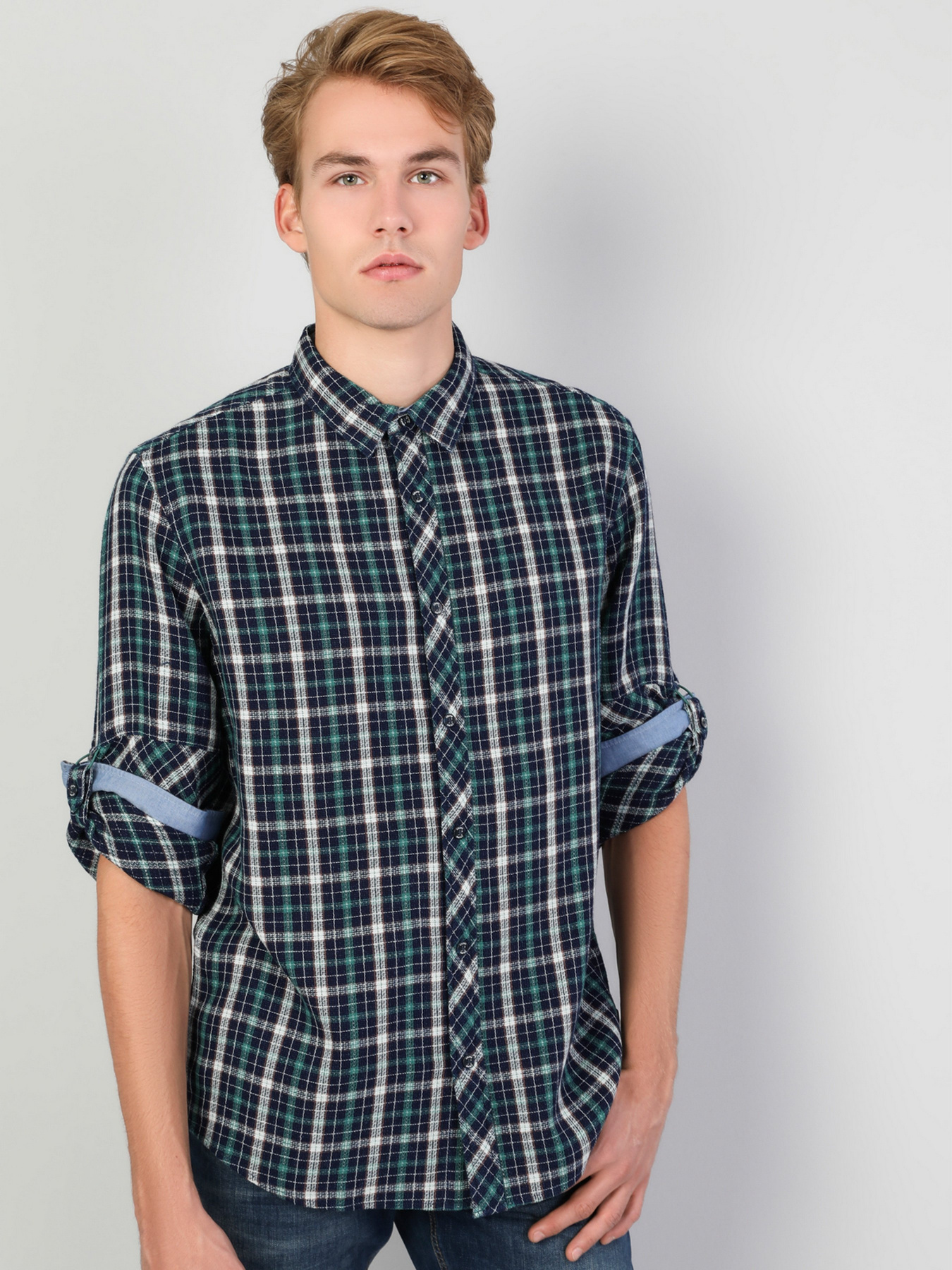 Рубашка Colin’s модель CL1047146NAV Фото