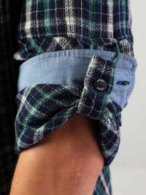 Рубашка повседневная Colin’s модель CL1047146NAV Рубашка повседневная Colin’s модель CL1047146NAV Фото