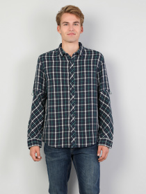 Рубашка повседневная Colin’s модель CL1047146NAV Рубашка повседневная Colin’s модель CL1047146NAV Фото