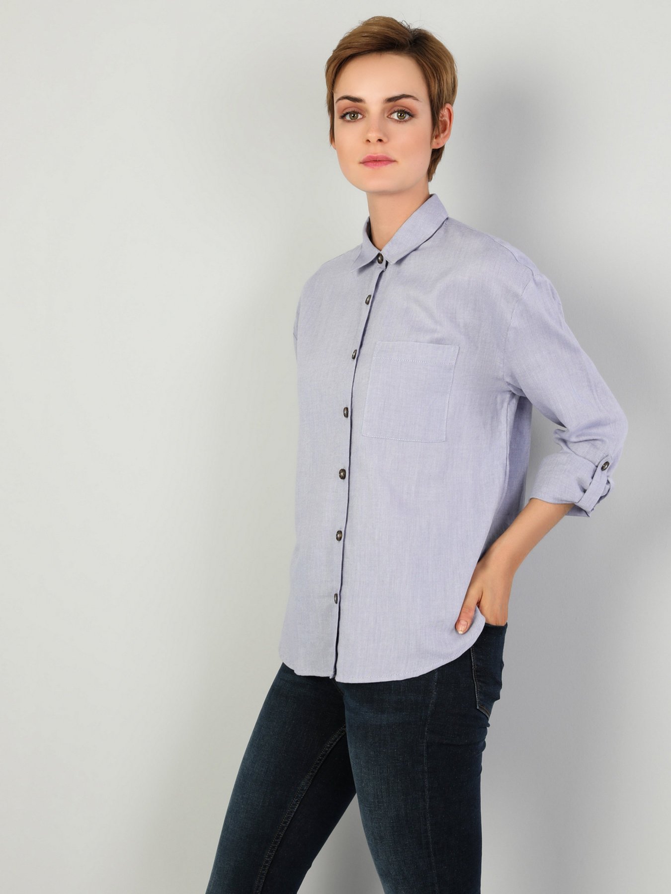 Рубашка повседневная Colin’s модель CL1047149BLE Фото