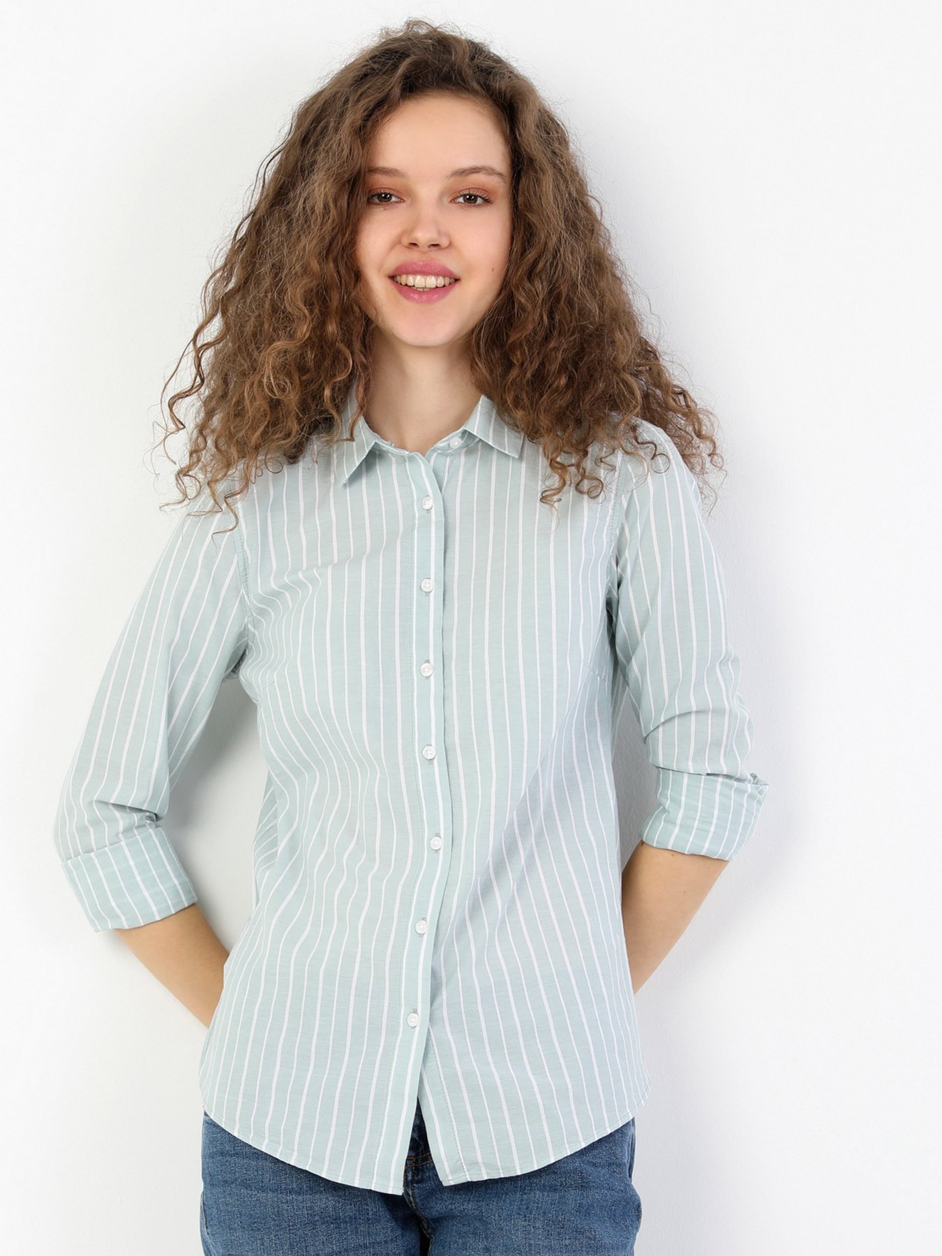 Рубашка повседневная Colin’s модель CL1047154MGR Фото