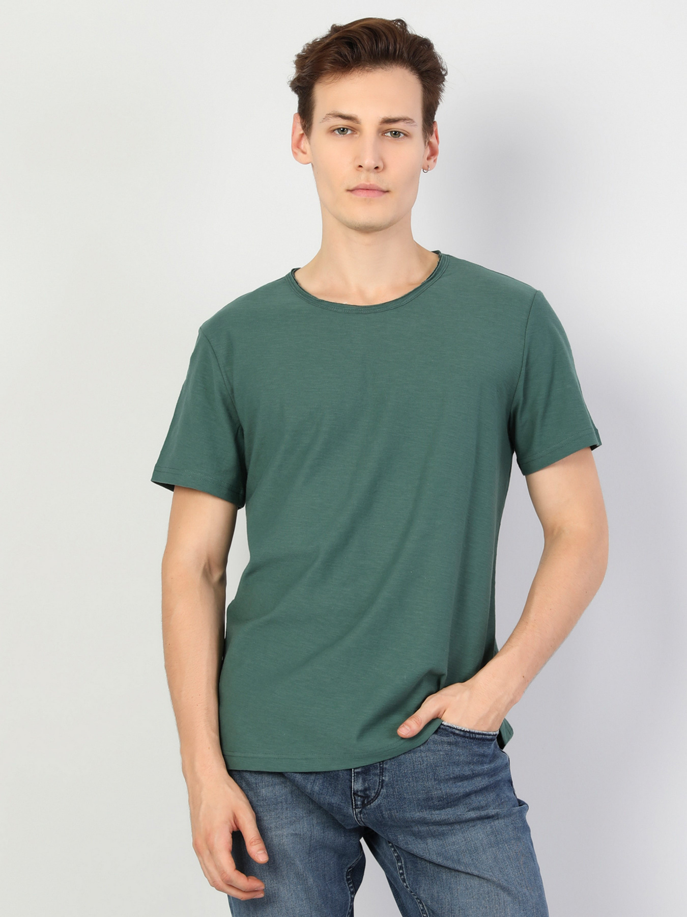 Футболки и поло Colin’s модель CL1025255GRE Фото