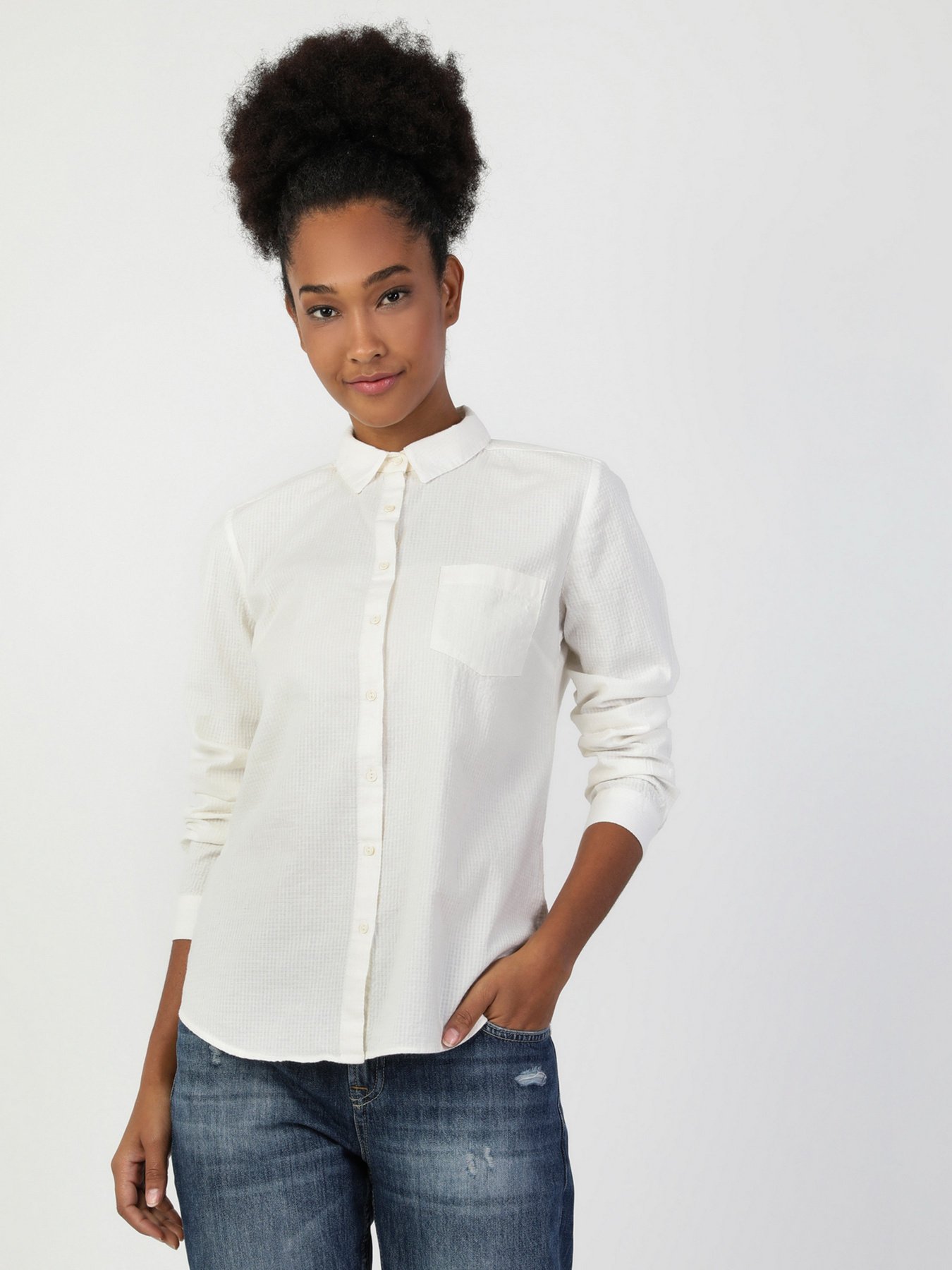 Рубашка повседневная Colin’s модель CL1047166OFW Фото