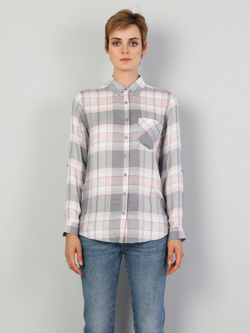 Рубашка повседневная Colin’s модель CL1047168GRA Фото