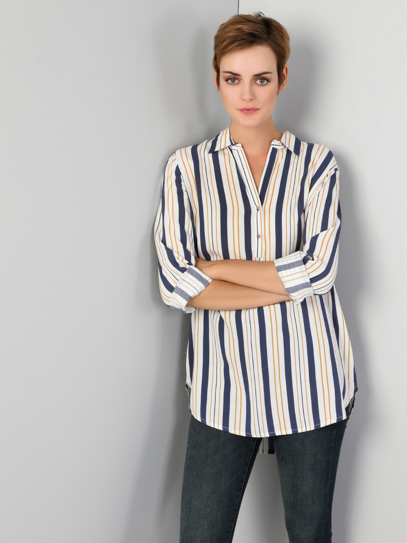 Рубашка повседневная Colin’s модель CL1047265OFW Фото