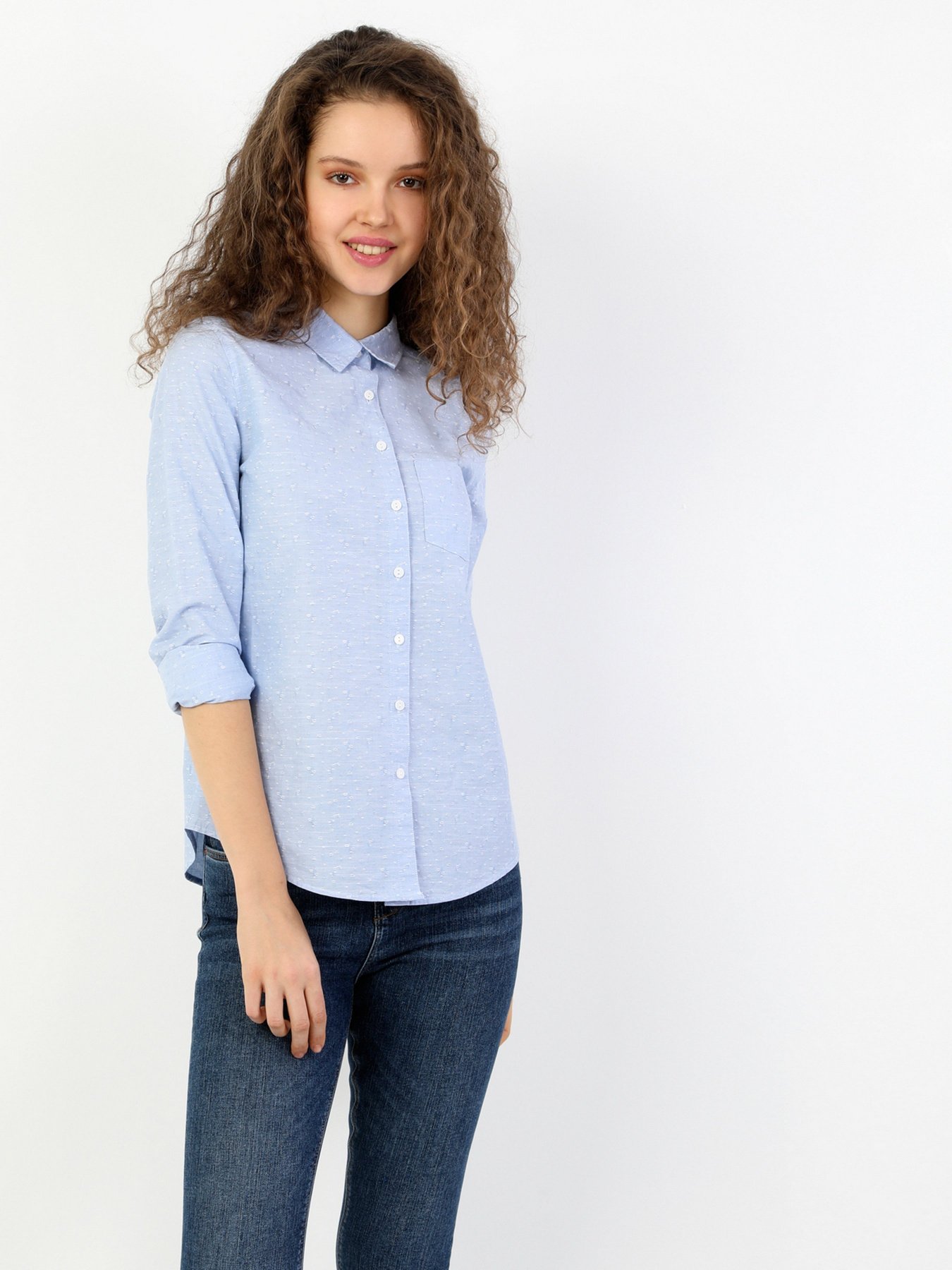 Сорочка Colin’s модель CL1047326BLE Фото