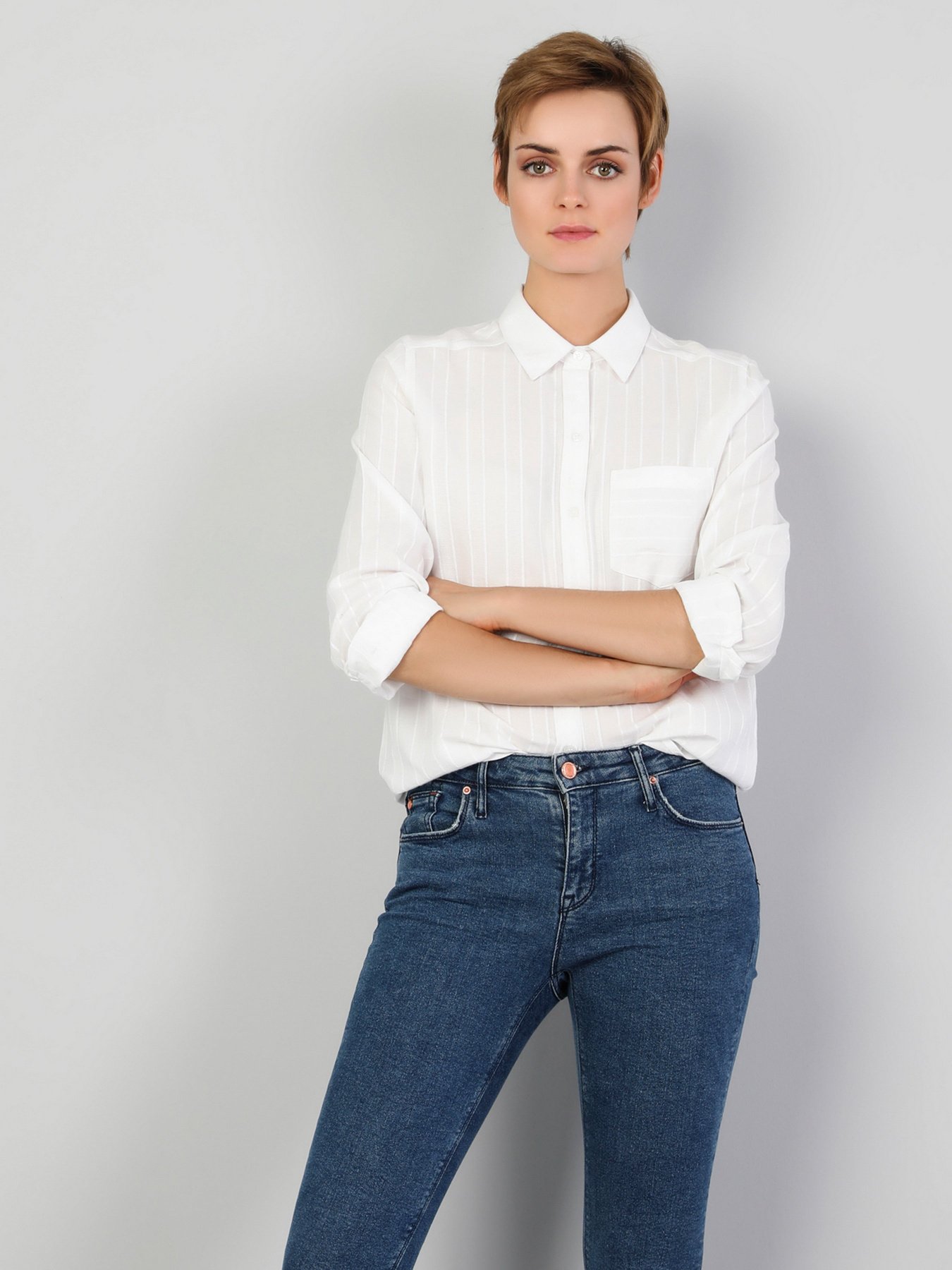 Рубашка повседневная Colin’s модель CL1047329OFW Фото