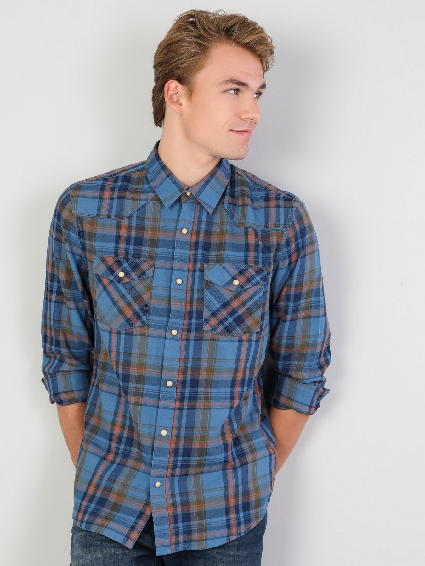 Рубашка Colin’s модель CL1047334BLE Фото