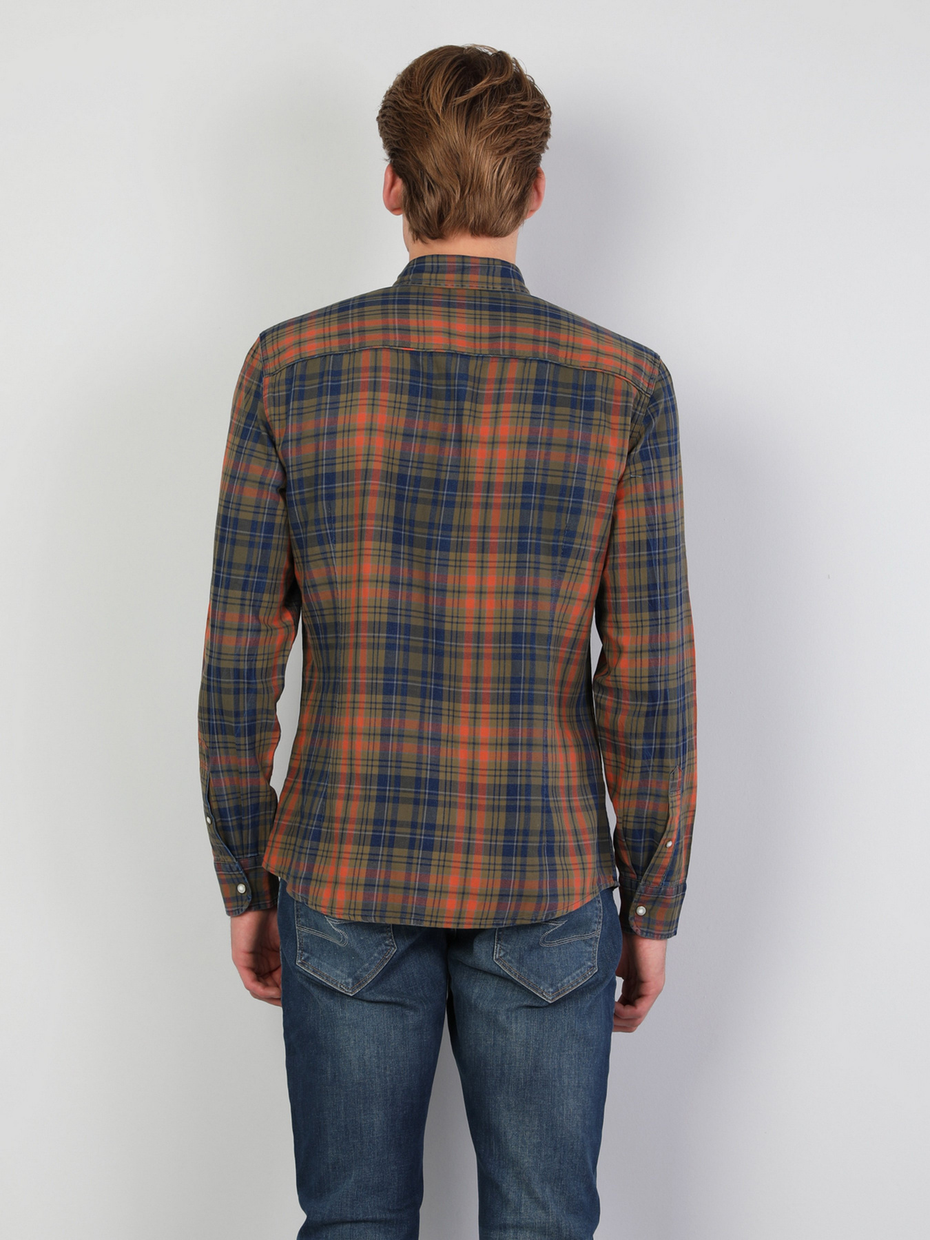 Рубашка повседневная Colin’s модель CL1047335KHA Фото