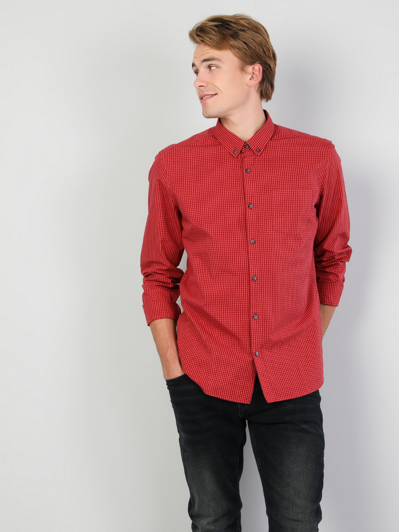 Рубашка Colin’s модель CL1047337RED Фото