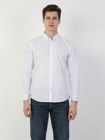 Рубашка повседневная Colin’s модель CL1047462WHT Фото