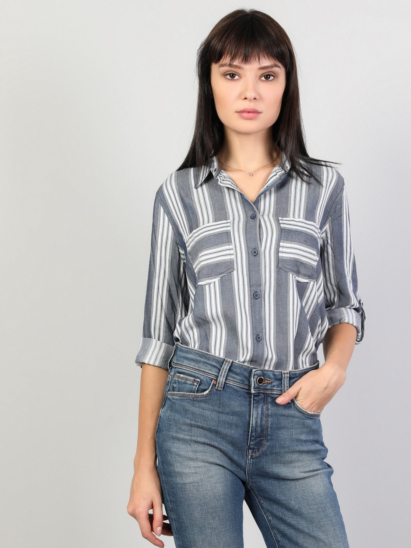 Сорочка повсякденна Colin’s модель CL1047610BLI Фото