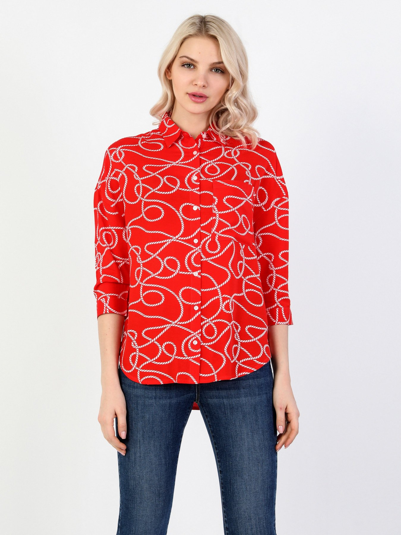 Сорочка повсякденна Colin’s модель CL1047855RED Сорочка повсякденна Colin’s модель CL1047855RED Фото