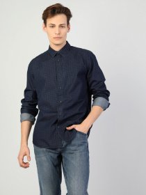 Рубашка повседневная Colin’s модель CL1047916INV Рубашка повседневная Colin’s модель CL1047916INV Фото