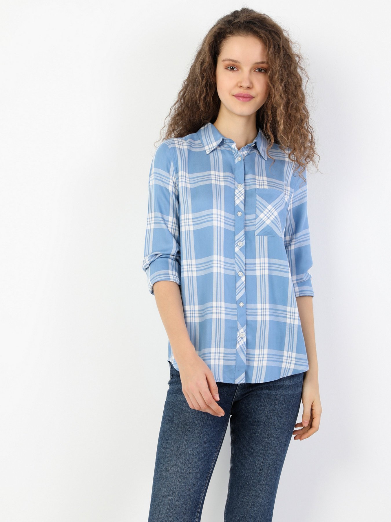 Рубашка повседневная Colin’s модель CL1047939BLE Фото