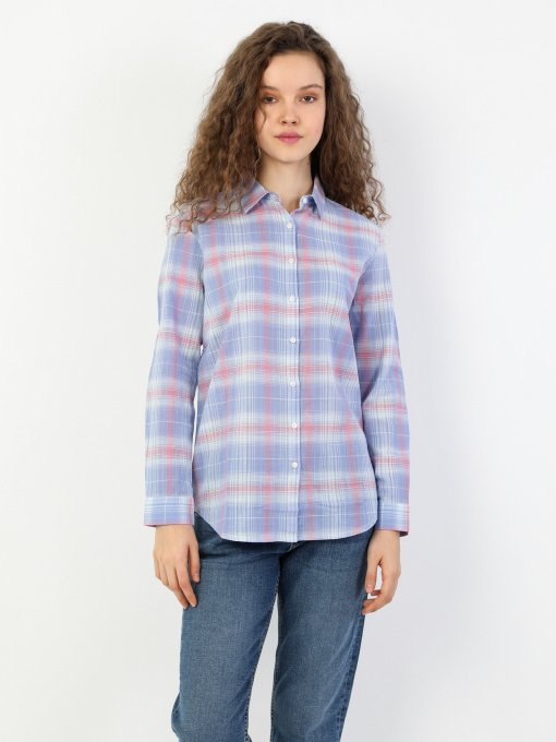 Рубашка повседневная Colin’s модель CL1048403LIL Фото