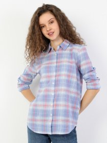 Рубашка повседневная Colin’s модель CL1048403LIL Рубашка повседневная Colin’s модель CL1048403LIL Фото