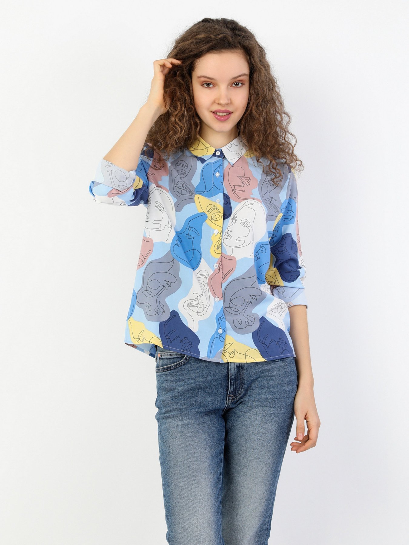 Рубашка повседневная Colin’s модель CL1048404MTC Фото