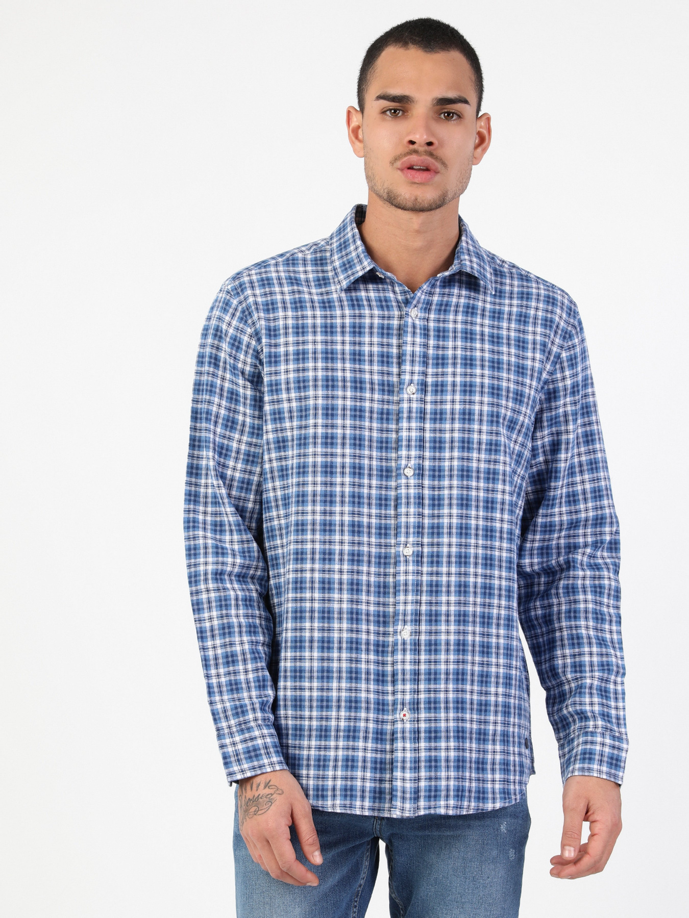 Рубашка Colin’s модель CL1048513BLE Фото