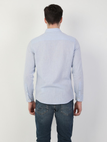 Рубашка повседневная Colin’s модель CL1048515BLE Рубашка повседневная Colin’s модель CL1048515BLE Фото