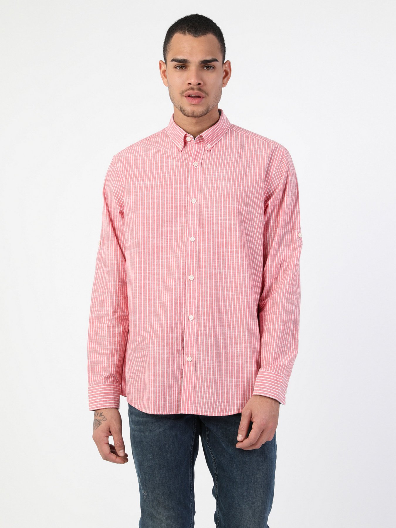 Рубашка повседневная Colin’s модель CL1048516CRL Фото