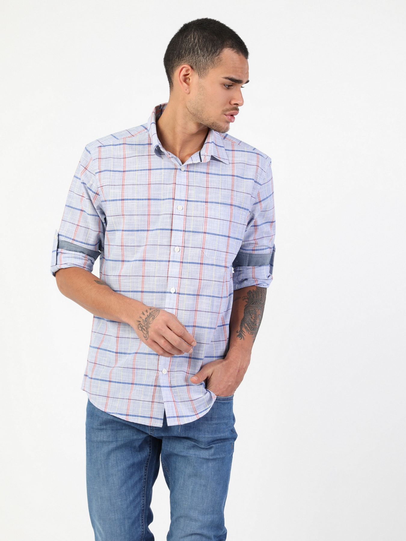 Рубашка Colin’s модель CL1048518BLE Фото