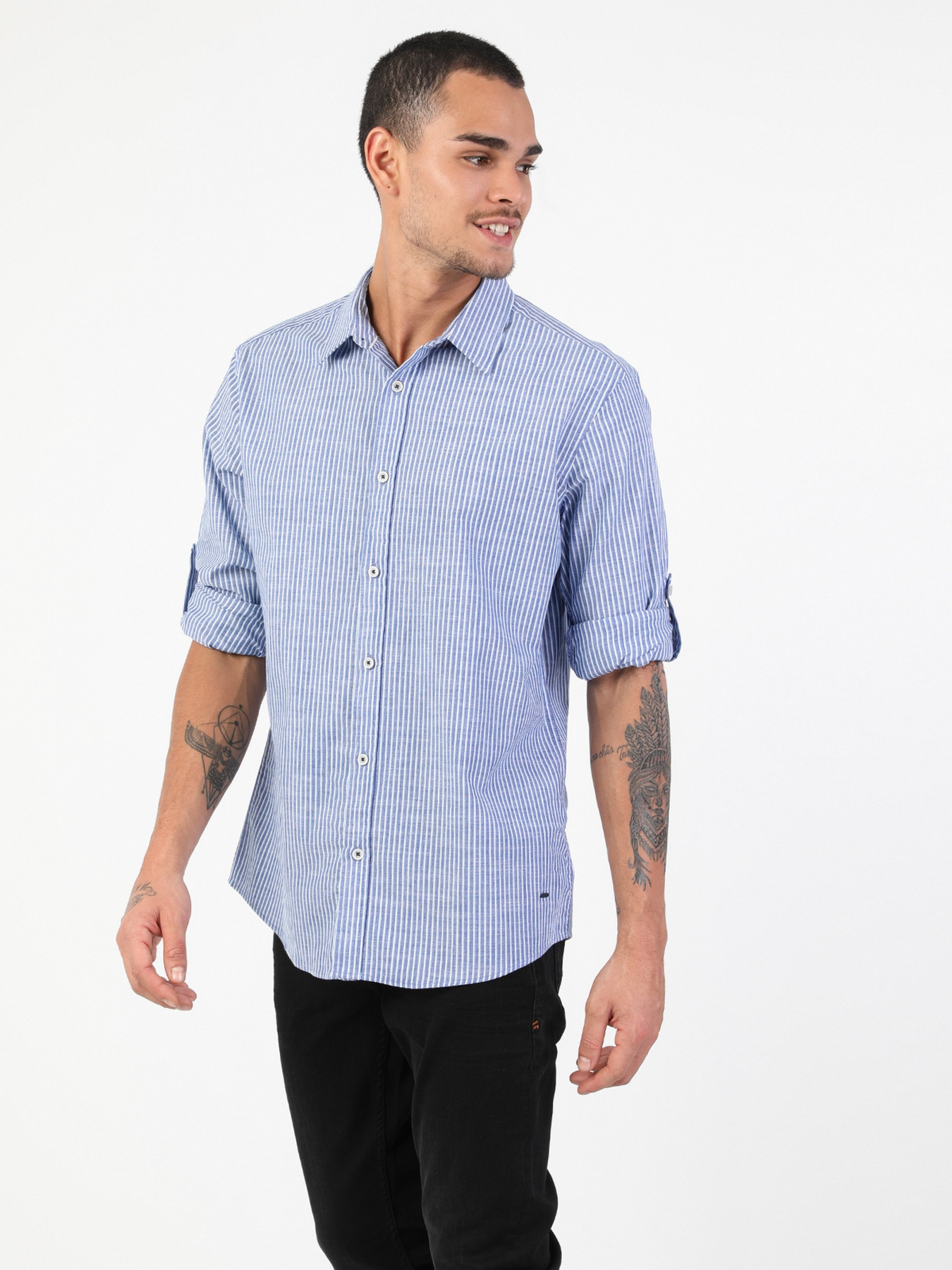 Рубашка Colin’s модель CL1048519BLE Фото