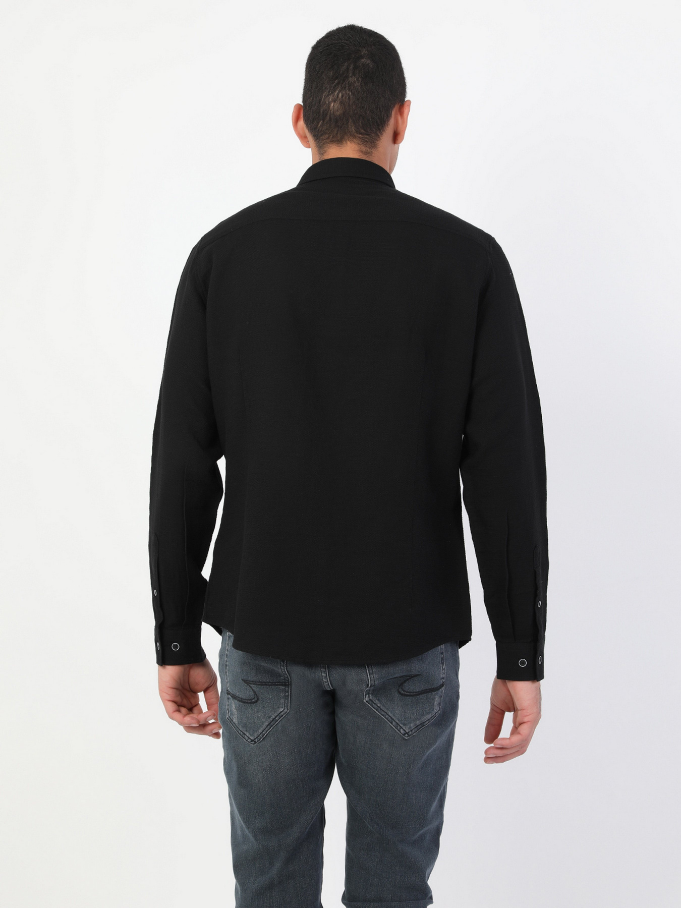 Сорочка Colin’s модель CL1048527BLK Фото