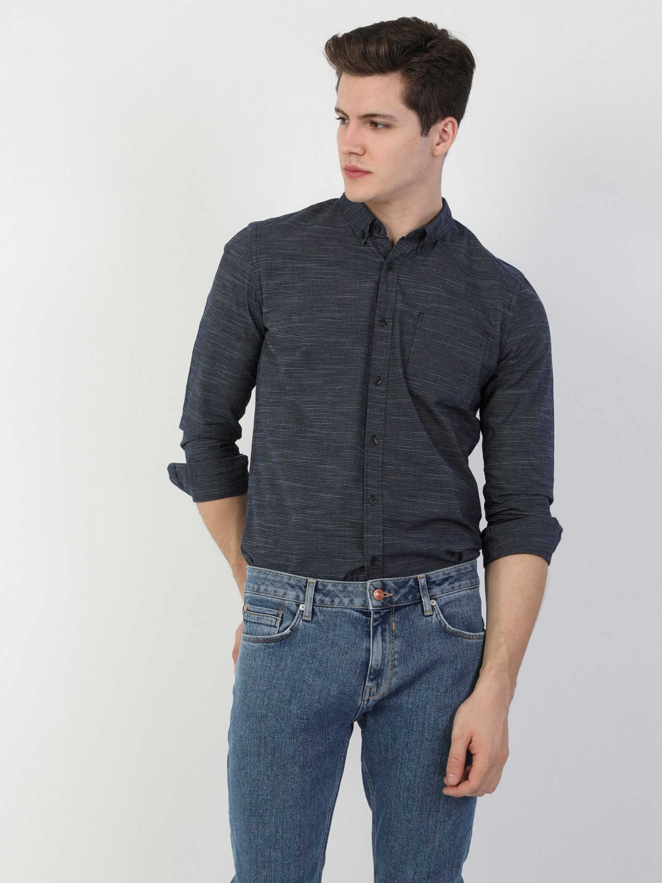 Сорочка повсякденна Colin’s модель CL1048532NAV Фото