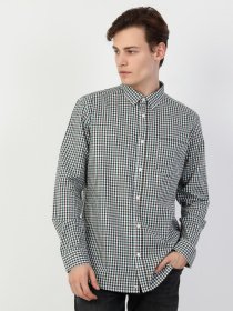 Рубашка повседневная Colin’s модель CL1048575GRN Рубашка повседневная Colin’s модель CL1048575GRN Фото