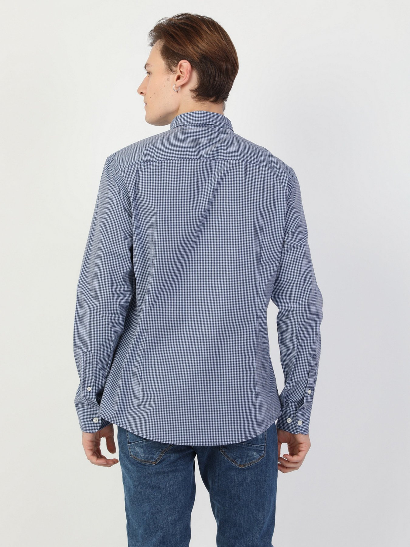 Рубашка повседневная Colin’s модель CL1048578BLE Рубашка повседневная Colin’s модель CL1048578BLE Фото