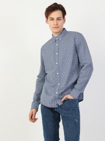 Рубашка повседневная Colin’s модель CL1048578BLE Рубашка повседневная Colin’s модель CL1048578BLE Фото