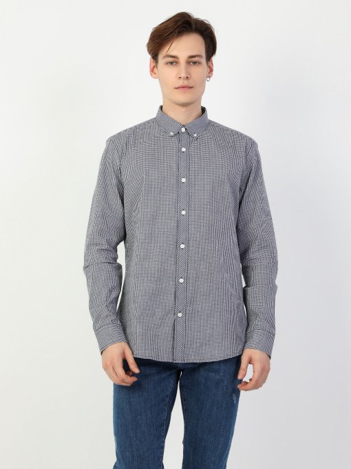 Рубашка повседневная Colin’s модель CL1048578NAV Фото