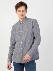 Рубашка повседневная Colin’s модель CL1048578NAV Рубашка повседневная Colin’s модель CL1048578NAV Фото