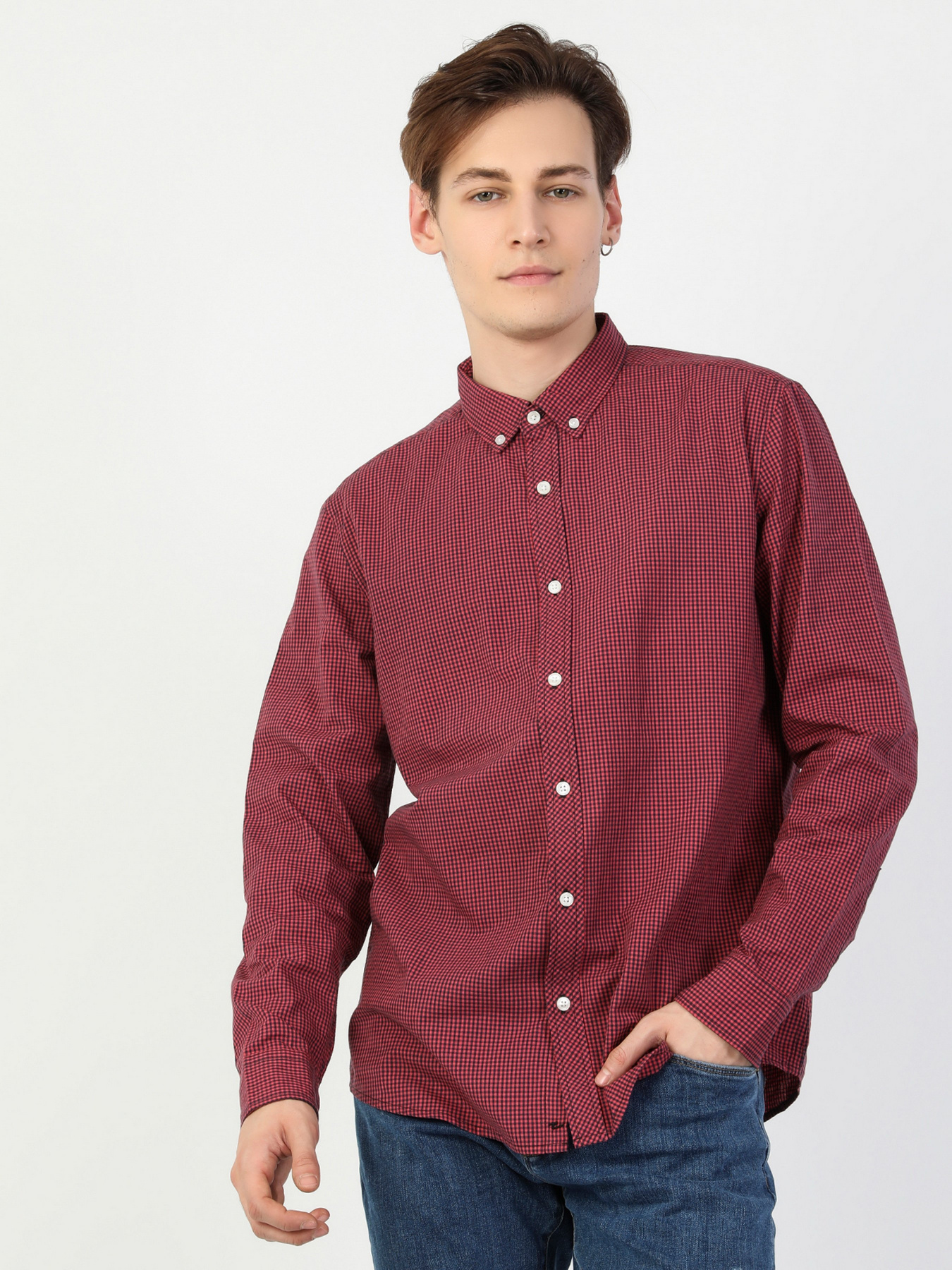 Рубашка Colin’s модель CL1048578RED Фото