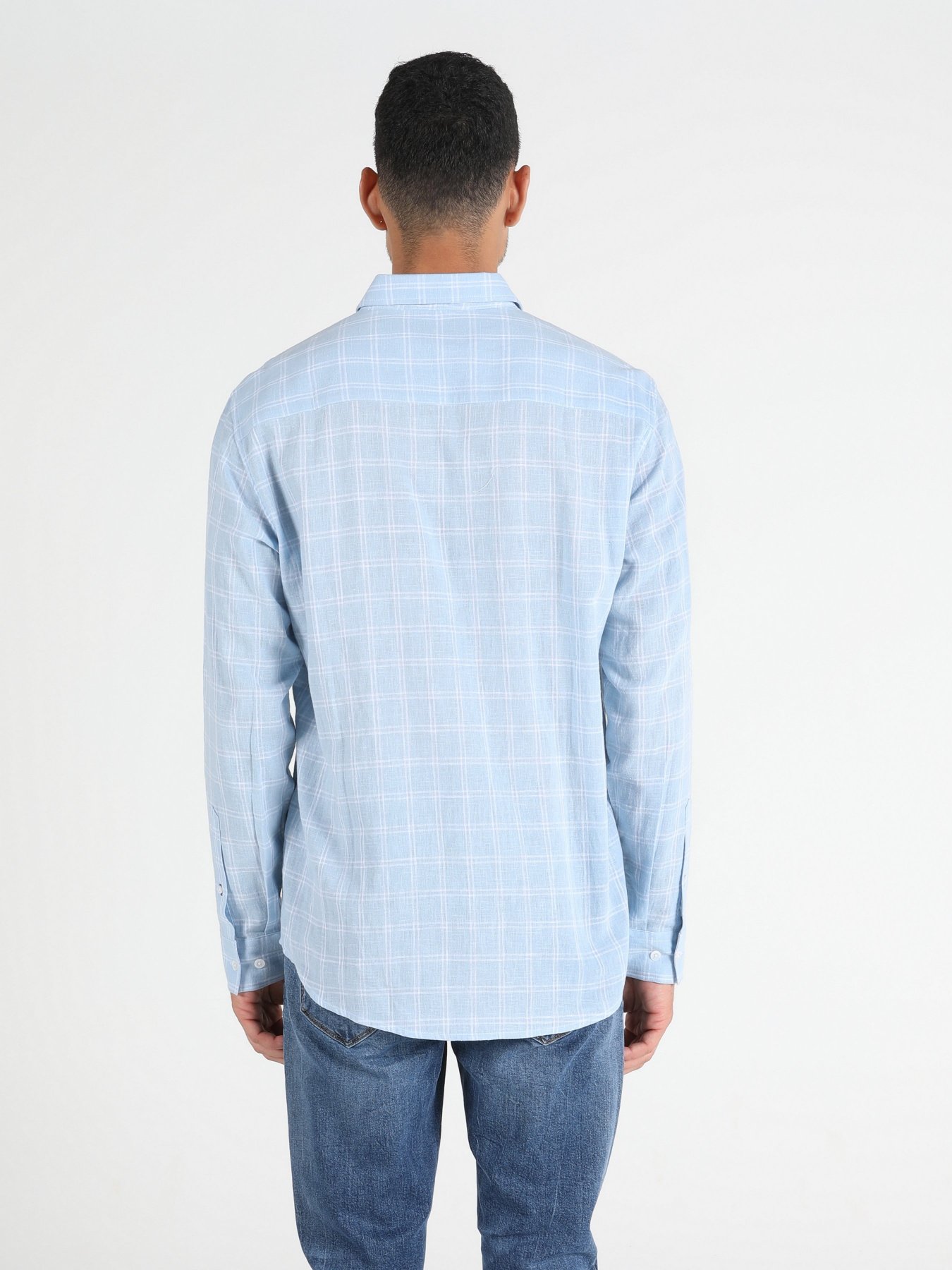 Рубашка повседневная Colin’s модель CL1048582BLE Рубашка повседневная Colin’s модель CL1048582BLE Фото