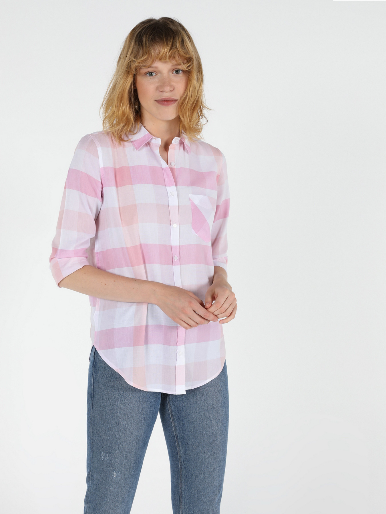 Рубашка повседневная Colin’s модель CL1048890PIN Фото