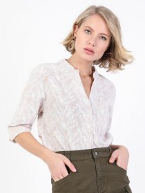 Рубашка повседневная Colin’s модель CL1048907BEI Фото