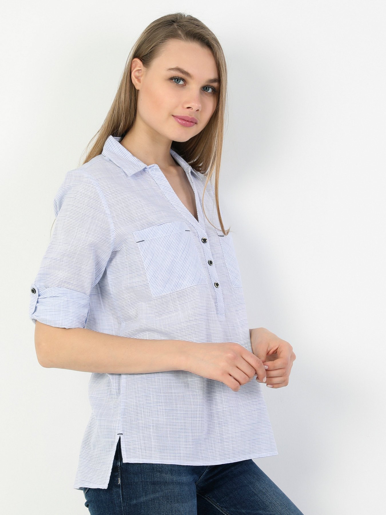 Рубашка повседневная Colin’s модель CL1048997BLE Фото