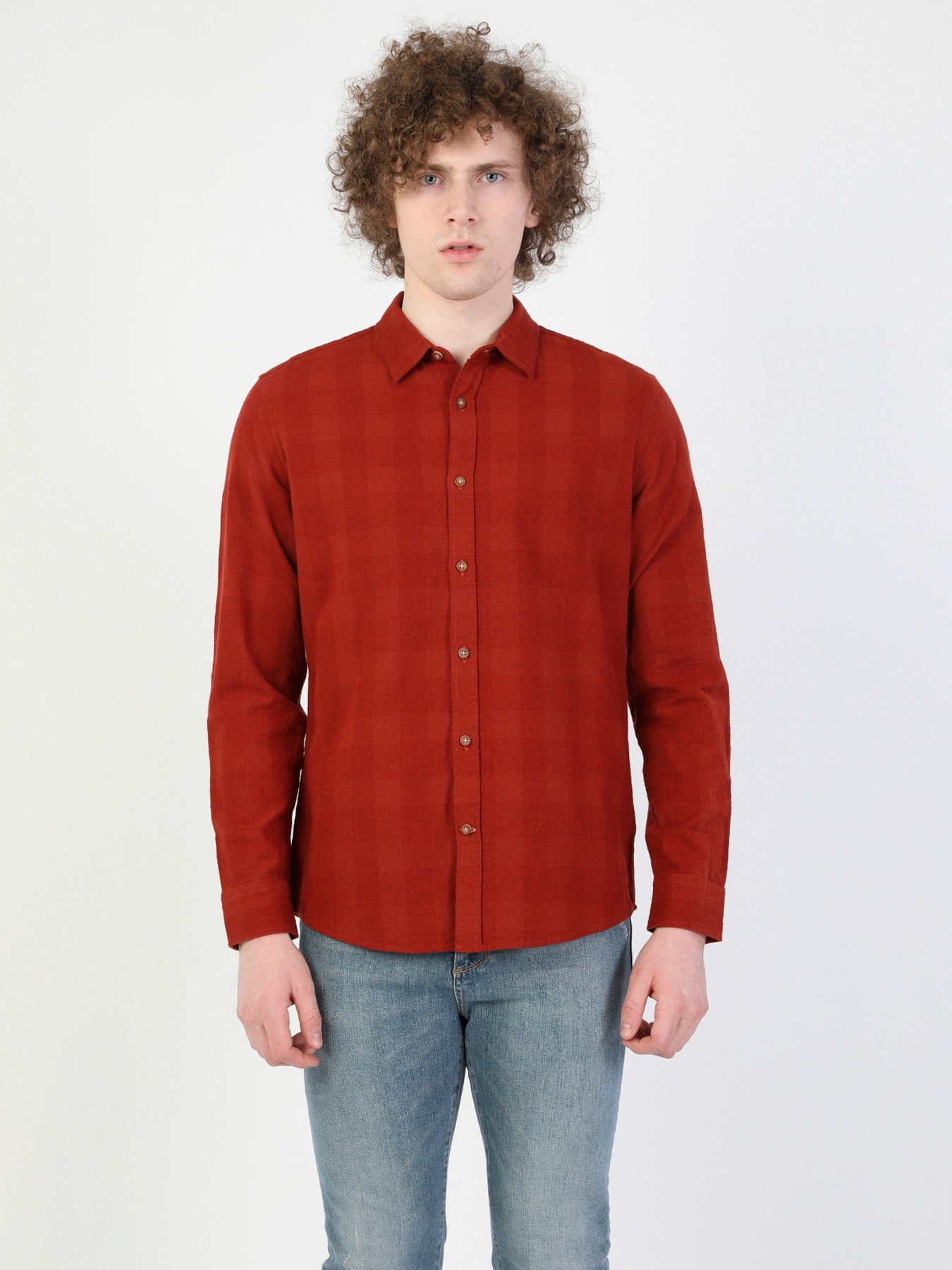Рубашка повседневная Colin’s модель CL1049269BOR Фото
