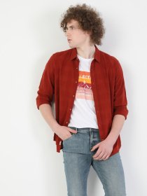 Рубашка повседневная Colin’s модель CL1049269BOR Фото