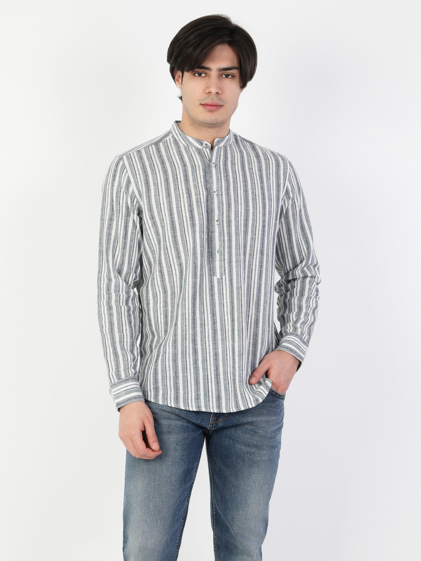 Сорочка Colin’s модель CL1049285GRN Фото