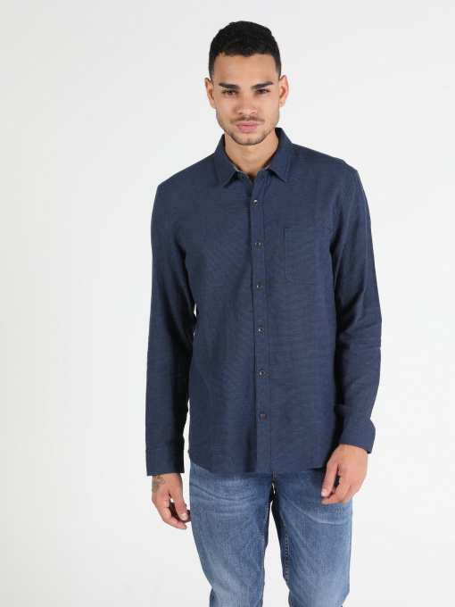 Рубашка повседневная Colin’s модель CL1049390NAV Фото