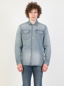 Рубашка повседневная Colin’s модель CL1049633DN40976 Рубашка повседневная Colin’s модель CL1049633DN40976 Фото