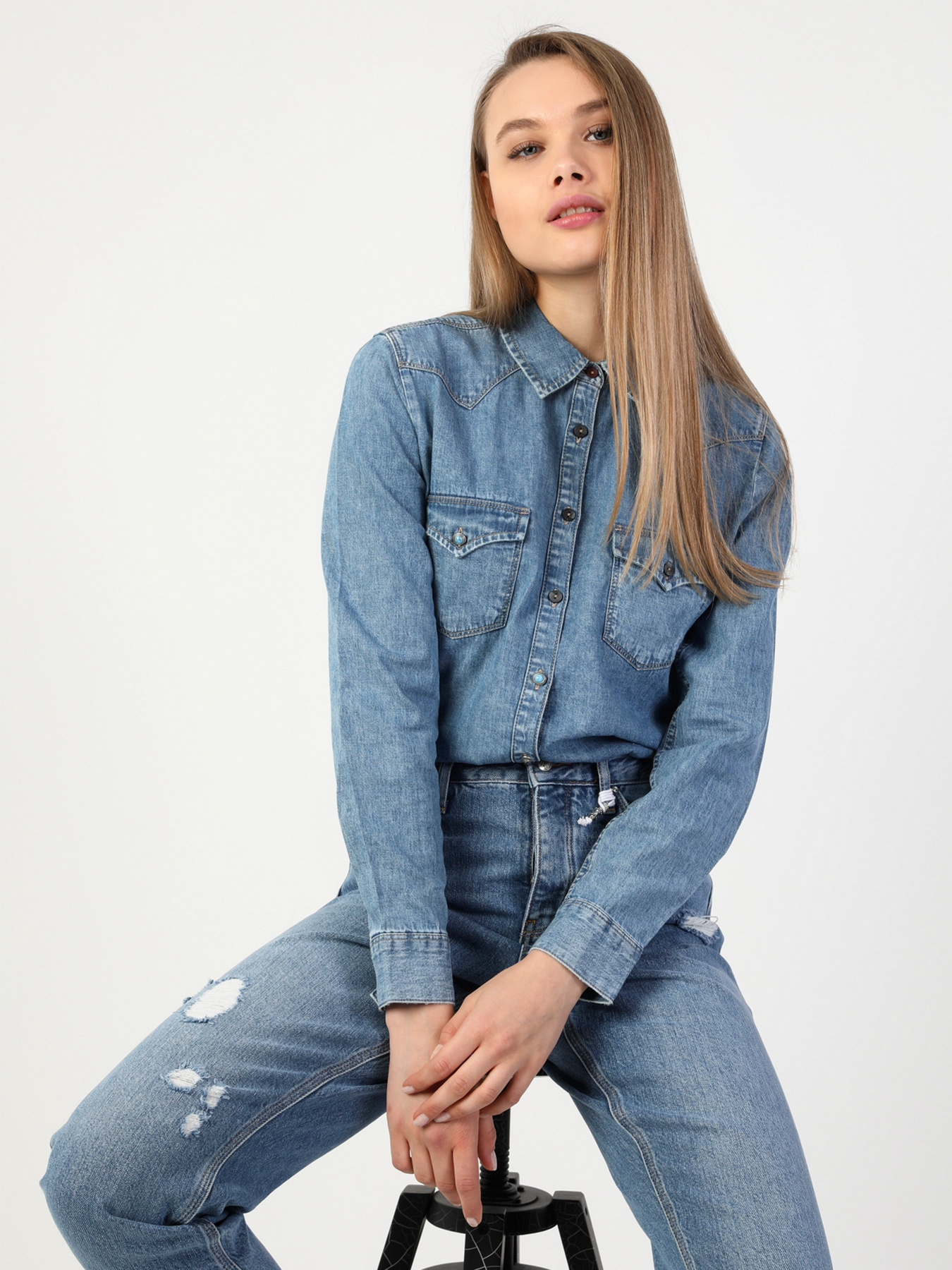 Рубашка Colin’s модель CL1049713DN08057 Фото