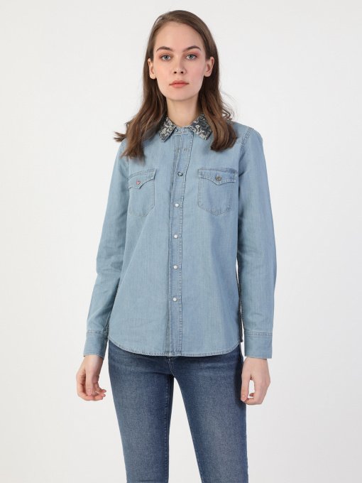 Рубашка повседневная Colin’s модель CL1049718DN40938 Фото